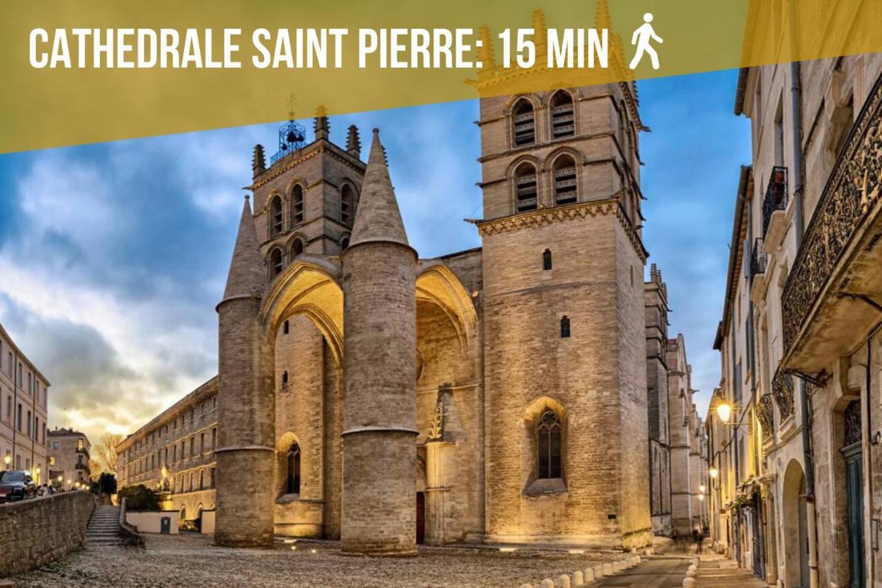 Le Saint Roch-Centre-Free Parking-Clim Apartment Montpellier Exterior foto
