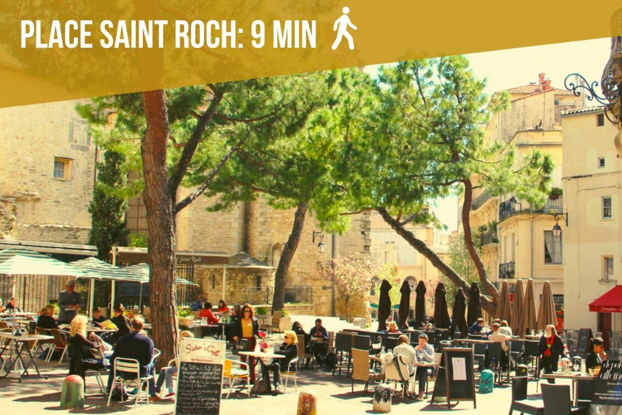 Le Saint Roch-Centre-Free Parking-Clim Apartment Montpellier Exterior foto